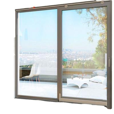 China Modern High Quality Aluminum Thermal Insulated Wind Proof Sliding Exterior Patio Door Patio Doors For Home for sale