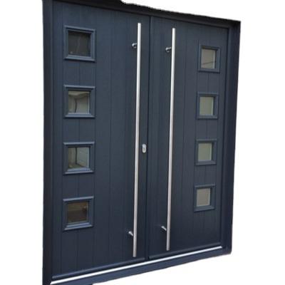 China Modern design main entrance french aluminum entry door for home for sale