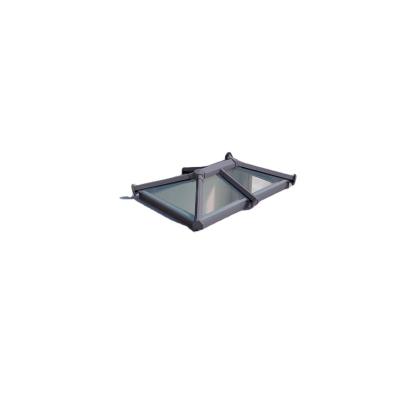 China Stylish Wind Resistance Premium Heat Insulation Quality Screen Design Skylight Sky Window Folding Aluminum Roof Window For Villa for sale