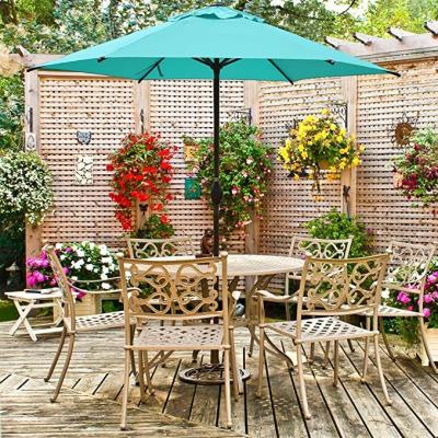 China Sun Wind Rain Proof Wholesale Popular Beach Garden High Quality New Deign Outdoor Patio Sun Umbrella for sale