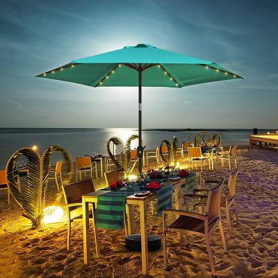 China Sun Wind Rain Proof Popular Beach Garden High Quality New Deign Outdoor Patio Sun Umbrella for sale