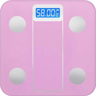 China Home 180Kg Personal Bathroom Wifi Weight Body Fat Scale BMI Smart Weight Scale for sale