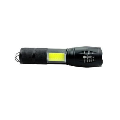 China Strong light distant possibility; Zoomable Telescopic Military Self Defensive Aluminum Alloy Zooming Camping Tactical Flashlight for sale