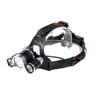 China Factory Wholesale Camping Heads Remote Possibility Super Bright Rechargeable 4 Port Modes Torch LED Headlamp for sale