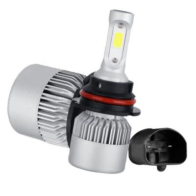 China Waterproof aluminum alloy 9V 32V s2 9007 projector laser led headlight bulb FOR CAR for sale