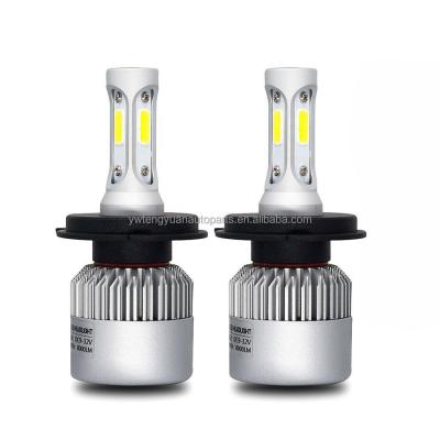 China Aluminum alloy 9V 32V bombillo led carro s2 H4 de h4 Para waterproof projector laser led headlights bulb FOR CAR for sale