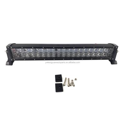 China Hot Selling Dual Row 120w Convex Lens Die-Cast Aluminum Housing Screw Led Bar Light Truck Offroad For UTV Tractor for sale