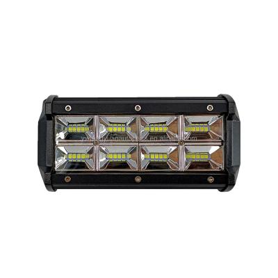 China High Quality 7 Inch 96w Auto Lamp Truck Boat Truck Car Vehicle Fog Driving Light Auto Led Light Bars for sale