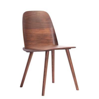 China Wholesale new design restaurant industrial unique birch cafe adjustable wooden elbow chair for all kinds of event for sale