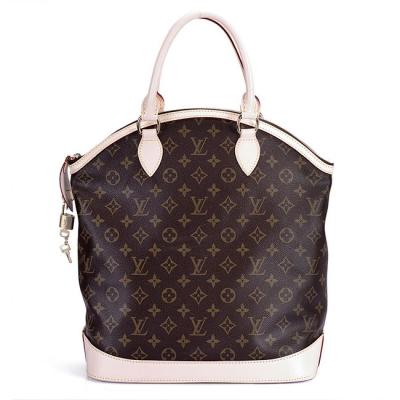 China Lienzo LV Monogram bolsos Lockit Vertical con oxidantes cuero mango M40103 en venta