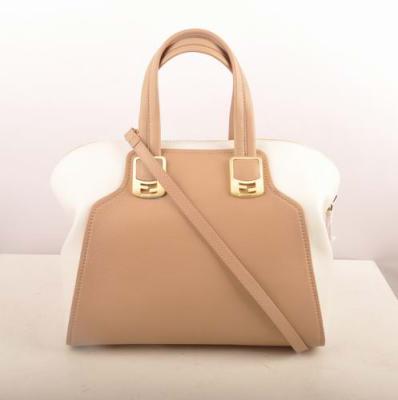 China Beige or White Genuine Calfskin Leather Fendi Replica Handbags Chameleon for Women for sale