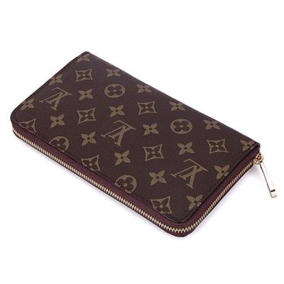 China Women's Louis Vuitton Zippy Wallets Organiser with Golden Metallic Brass Hardware M60002 for sale