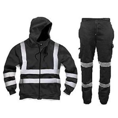 China Free Sample Water Proof Men's Overalls Reflective Safety Heated Hoodie For Worker for sale