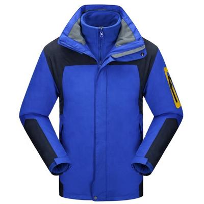 China 3in1 Breathable Detachable Outdoor Jackets Waterproof Fleece Hood Coat for sale