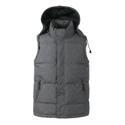 China New Fashion QUICK DRY Sleeveless Jackets For Men's Hoodie Heavy Padded Bodywarmer With Zippered Pockets for sale