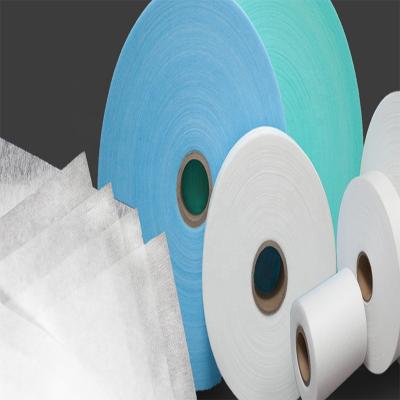 China Super Soft Anti-Pull SSS Nonwoven Fabric Rolls Raw Material For Diaper for sale