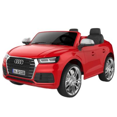 China 2.4G Q5 Audi Kids Ride On Remote Control Power Licensed Toy Cars For Kids To Battery Operated Remote Control for sale