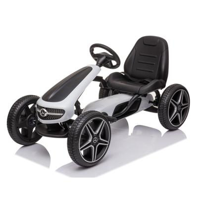 China Ride on Toy Wholesale Licensed Mercedes Benz ride on mini toy car go kart pedal cars for kids ride for sale