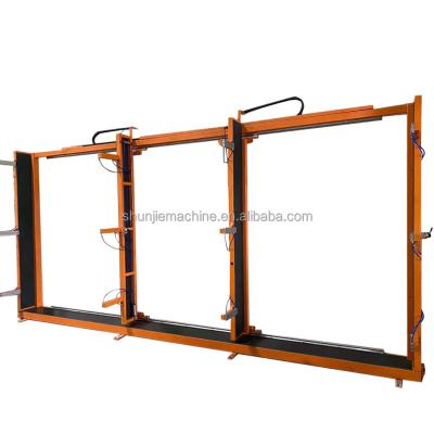 China Building Material Stores Wholesale Pneumatic Vertical Door Window Sash Assembly Table Assembly Equipment for sale