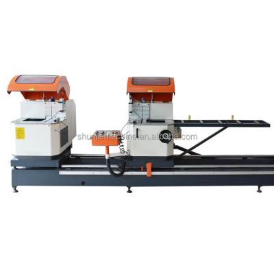 China Building Material Stores 550 Digital Display Double Head Aluminum Profile Cutting Machine Precision High 45/90 Angle Degree Cutting Saw for sale