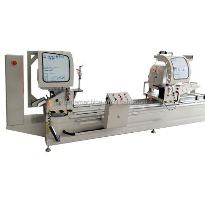 China Building Material Stores 450 Digital Display Double Head Aluminum Profile Cutting Machine Precision High 45/90 Angle Degree Cutting Saw for sale