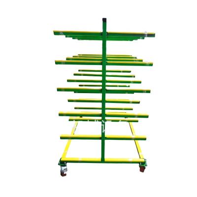 China Other factory wholesale price space large 6 layer heavy transport rack with anti-scratch rubber strips for sale