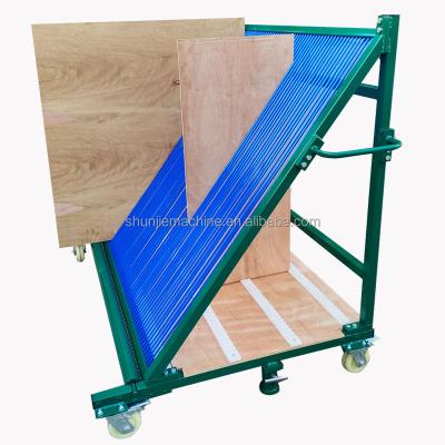 China Transport Storage Glass Trolley Sheet Storage Harp Insulating Glass Racks for sale