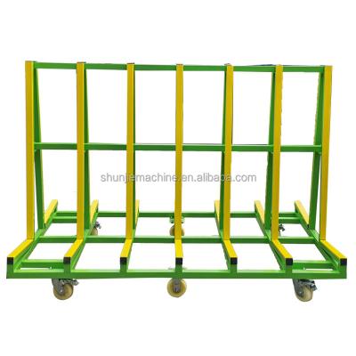 China A-Frame 1500kg Industrial Shed Transport Rack Trolley Cart Glass Trolley For Granite Glass Stone And Marble Steel Trolley for sale