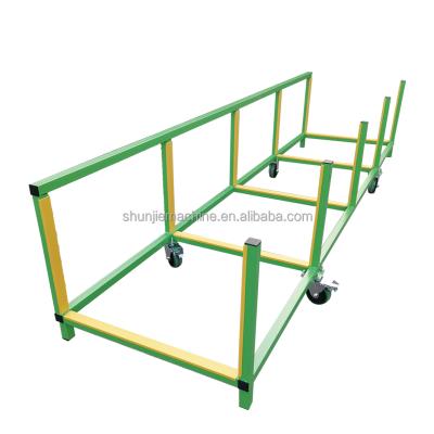 China Suitable For Large Load Fashionable Trolley Outdoors Hot Sale Warehouse Long Material Transport Rack With Warranty Service for sale