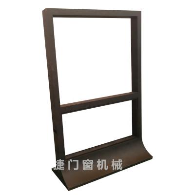 China High Quality Aluminum Metal Display Racks Aluminum Window Frames For Display Stand Wooden Door Display Rack for sale