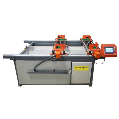 China Building Material Shops Professional Manufacturer Automatic Door And Window Sash Assembly Machine CNC Router Frame for sale