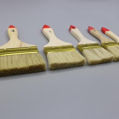 China Waterproof Cleaning 4 Inch 100mm Brush Manufacturer Wholesale Thickened Wooden Handle Brush for sale