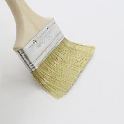 China Interesting Price New Type Paint Thickened Handle Brush Bristle Wood Bristle Brush for sale