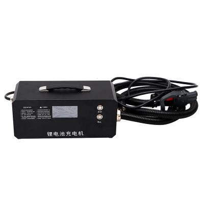 China Standard Battery 24V Li-ion Smart Portable Battery Charger For Electric Forklift for sale