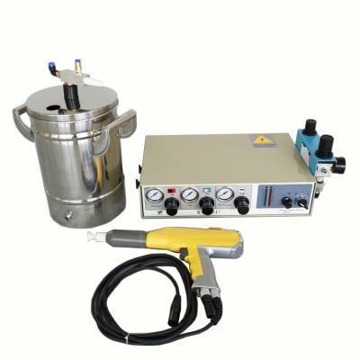 China China Factory Small Powder Hopper WX-101T Powder Coating Machine CE Proved With Powder Spray Gun for sale