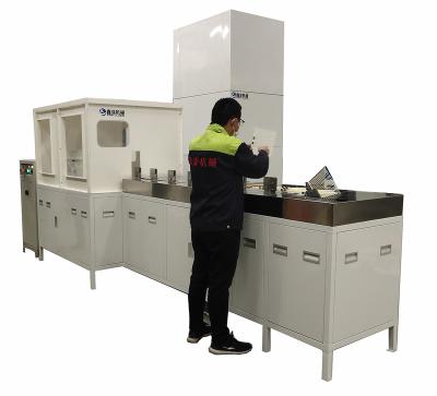 China Garment Shops Automatic Flocking Machine XT-150 LINE For Swab Production for sale