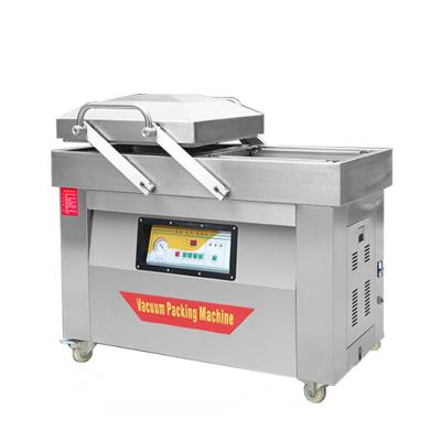 China Automatic Food Sealer Vacuum Packing Machine Double Chambers Packaging Machines for sale