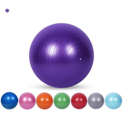 China Around 2022 New Fashion Fitness Anti Burst Inflatable Shaping Colorful PVC Yoga Ball for sale