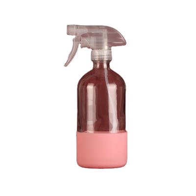 China Agriculture Durable Using Low Price Reusable Non-slip Creative Bulk Spray 250Ml Glass Bottle Cleaning for sale