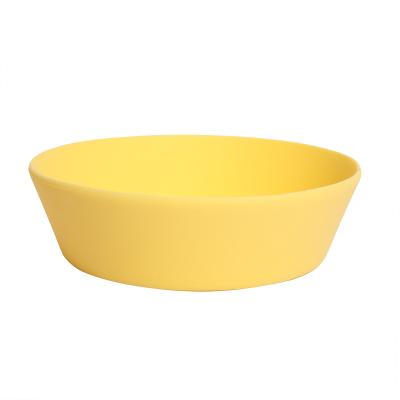 China Good Quality Durable Colorful Strainer Food Grade Silicone Viable Hot Selling Reusable Bowl for sale