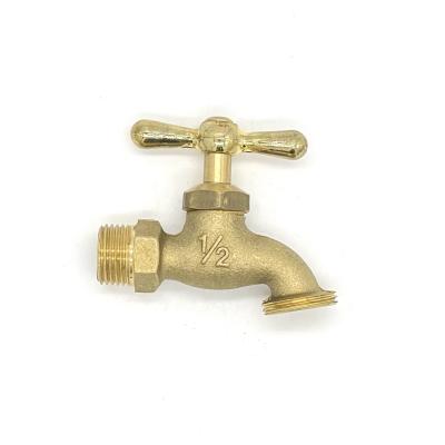 China Bibcock 2021 Modern Garden Washing Water Machine Faucet New Arrival Brass for sale