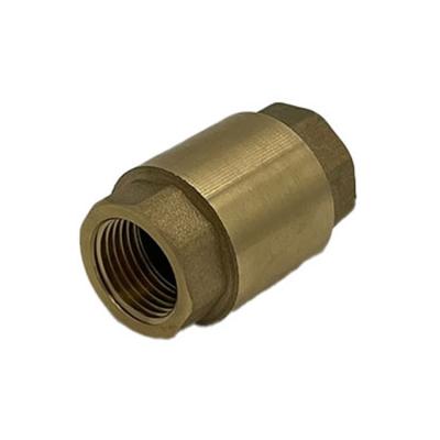 China General Professional Cheap Brass Check Valve Home Use Safe Spring Non Return Valve for sale