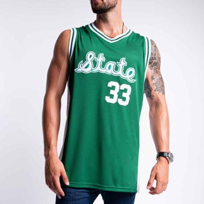 China Custom Made Quick Dry Mesh Basketball Jerseys Latest Basketball Breathable Wholesale Shirt For Men for sale