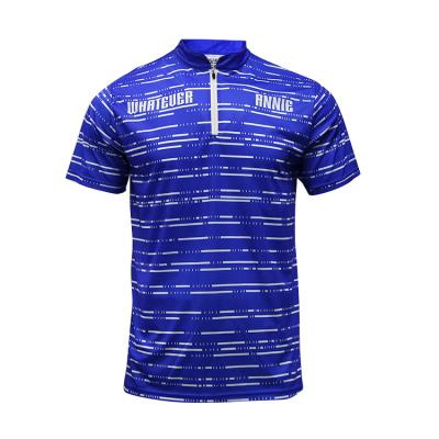 China Wholesale Custom Sublimated Quick Dry Shirt Men's OEM Anti-pilling Sports Rolling Shirts for sale