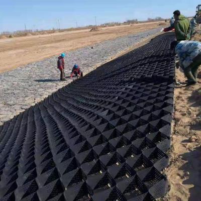 China High Strength River Slope Protection HDPE Geocell Erosion Control for sale