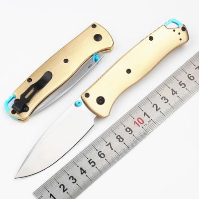 China Multi Functional Knife Camping 535 Folding Outdoor Hunting Knife Double Handle S90V Copper Blade Action EDC Pocket Tool for sale