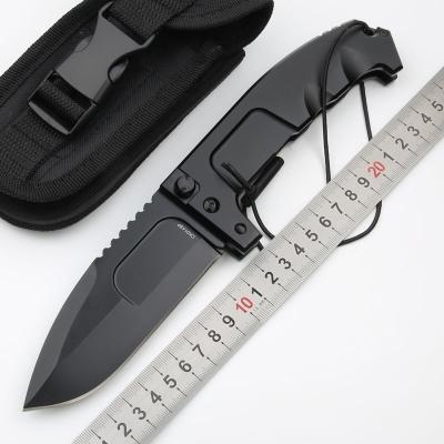 China Multi Functional Knife N690 Outdoor Camping Folding Knife 6061 Blade Aluminum Alloy Handle Double Hardness EDC Pocket Knife High for sale