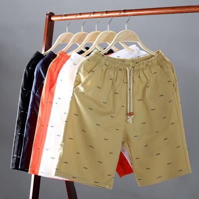 China 2020 Anti-Wrinkle Mens Summer Shorts Fish Bone Men Casual Printing Shorts Pants for sale