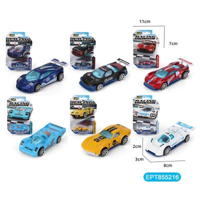 China Racing Toy EPT Inertia Diecast Small Friction Ally Boys Mini Car Promotion Toy For for sale