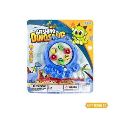 China Wholesale 1 Dollar Items EPT Fishing-Tyrannosaurus Rex Stock Trade Fishing Game Go Child Toy For Toddler Fish Promotional Juegos 17*19*5CM for sale